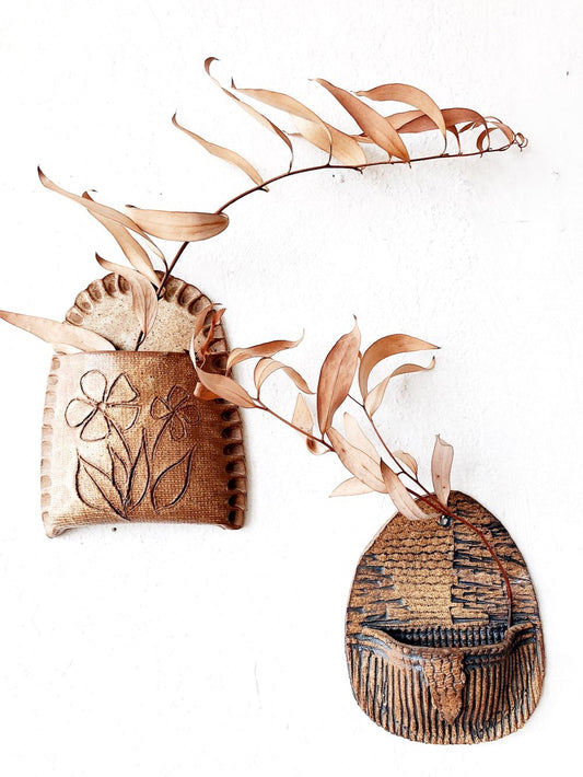 Handmade Vintage Wall Planter