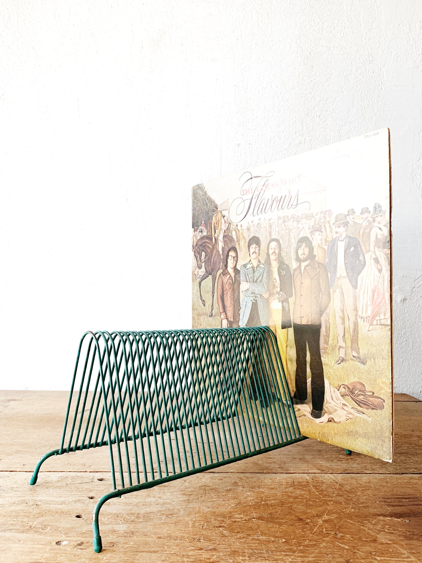 Mid Century Metal Record/File Rack