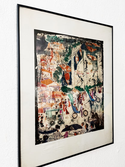 Original Eunice Brandt Encaustic Painting