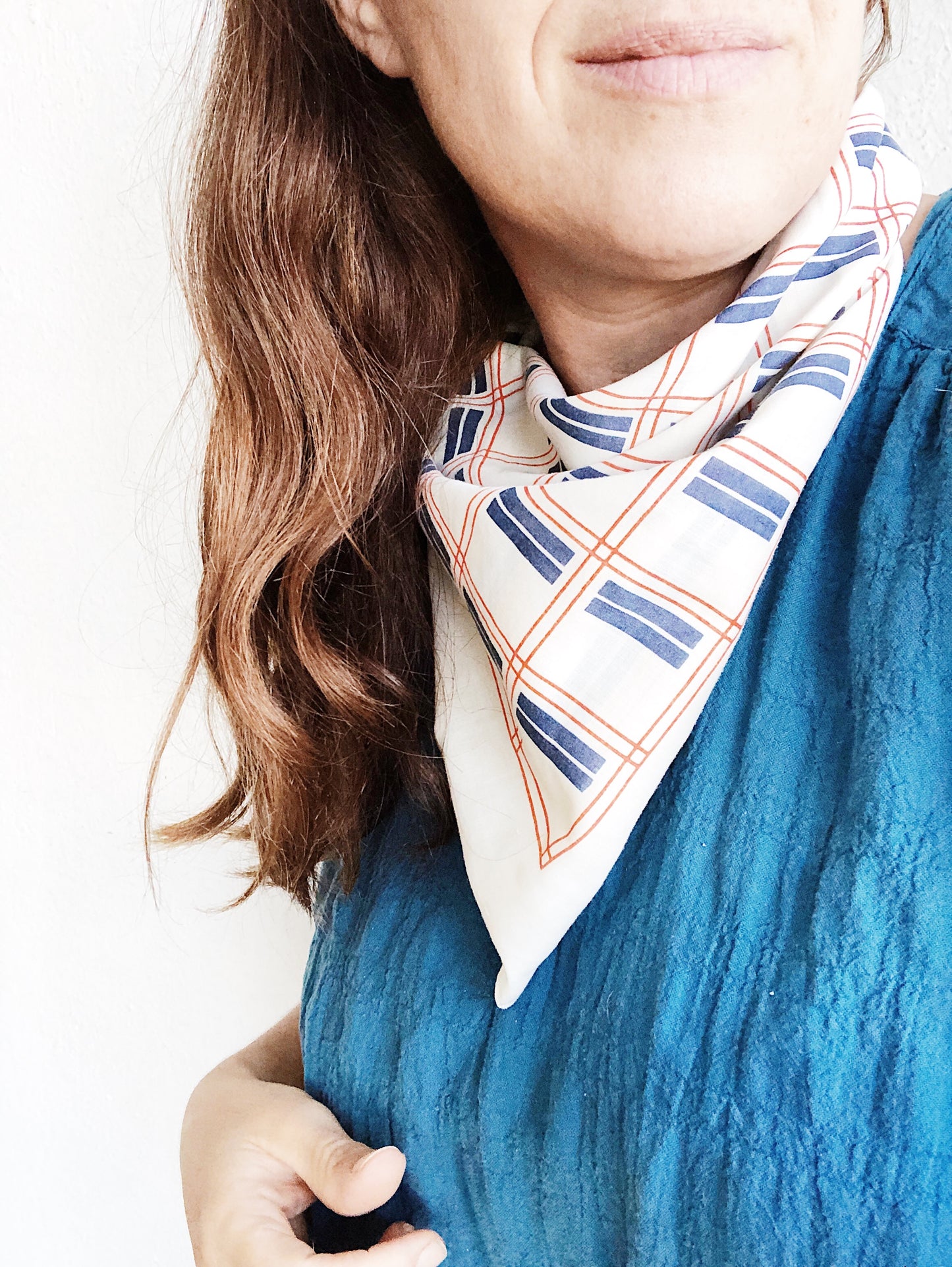 Vintage Cotton Scarf