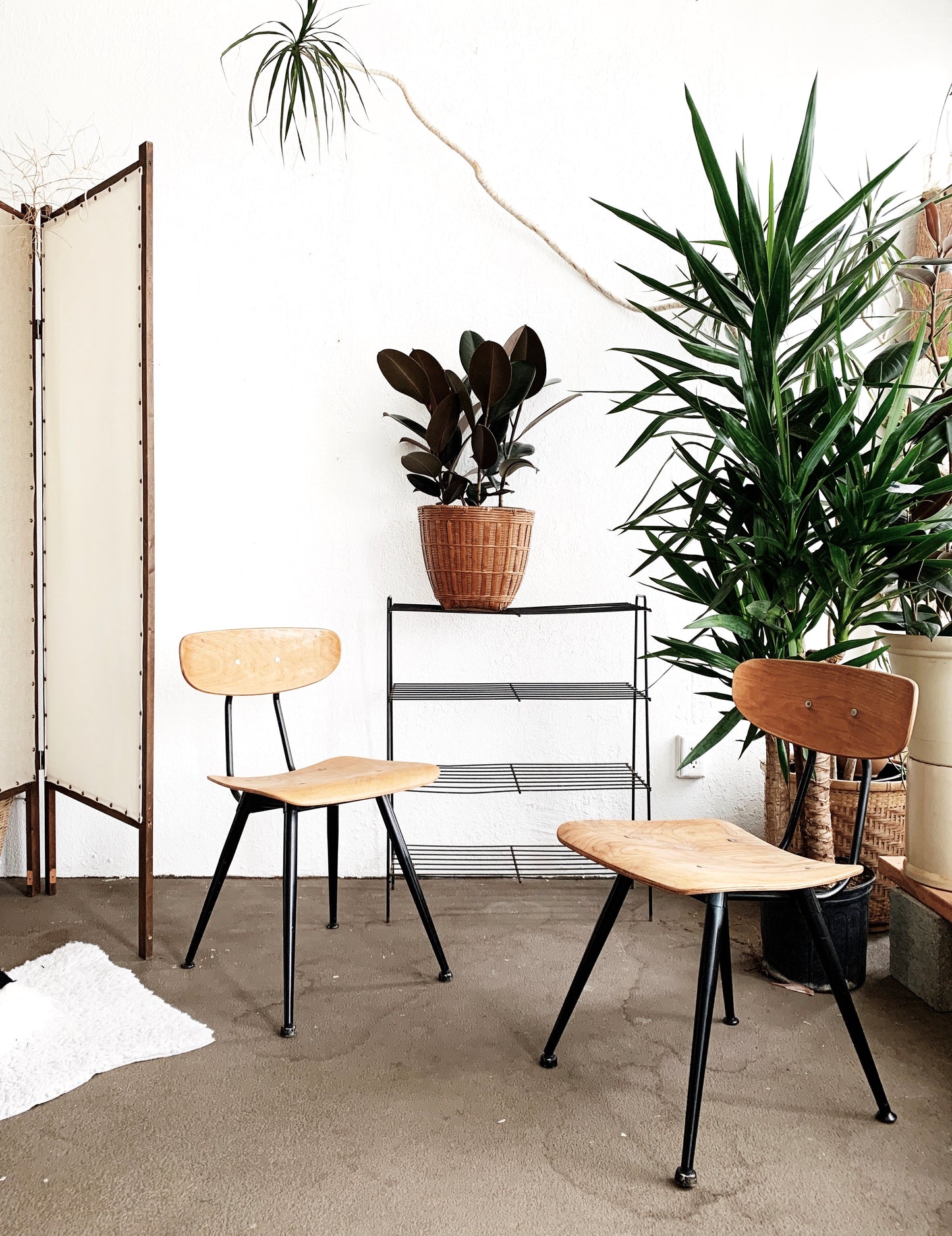 Mid Century Industrial Chair