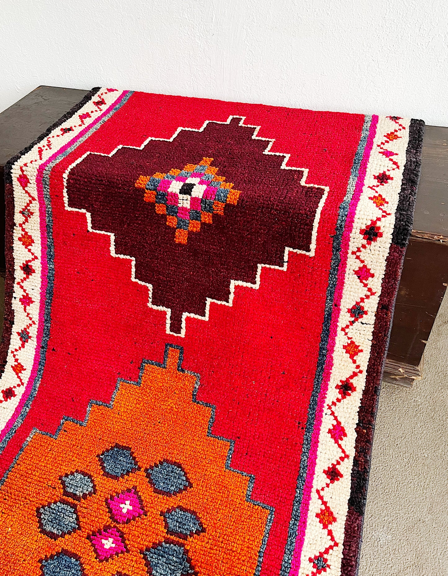 Vintage Kurdish Herit Wide Runner