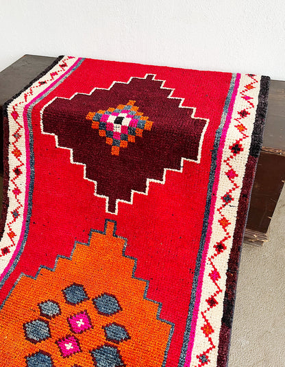 Vintage Kurdish Herit Wide Runner
