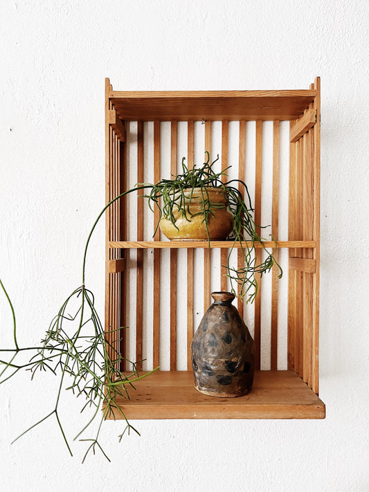 Vintage Slatted Shelf