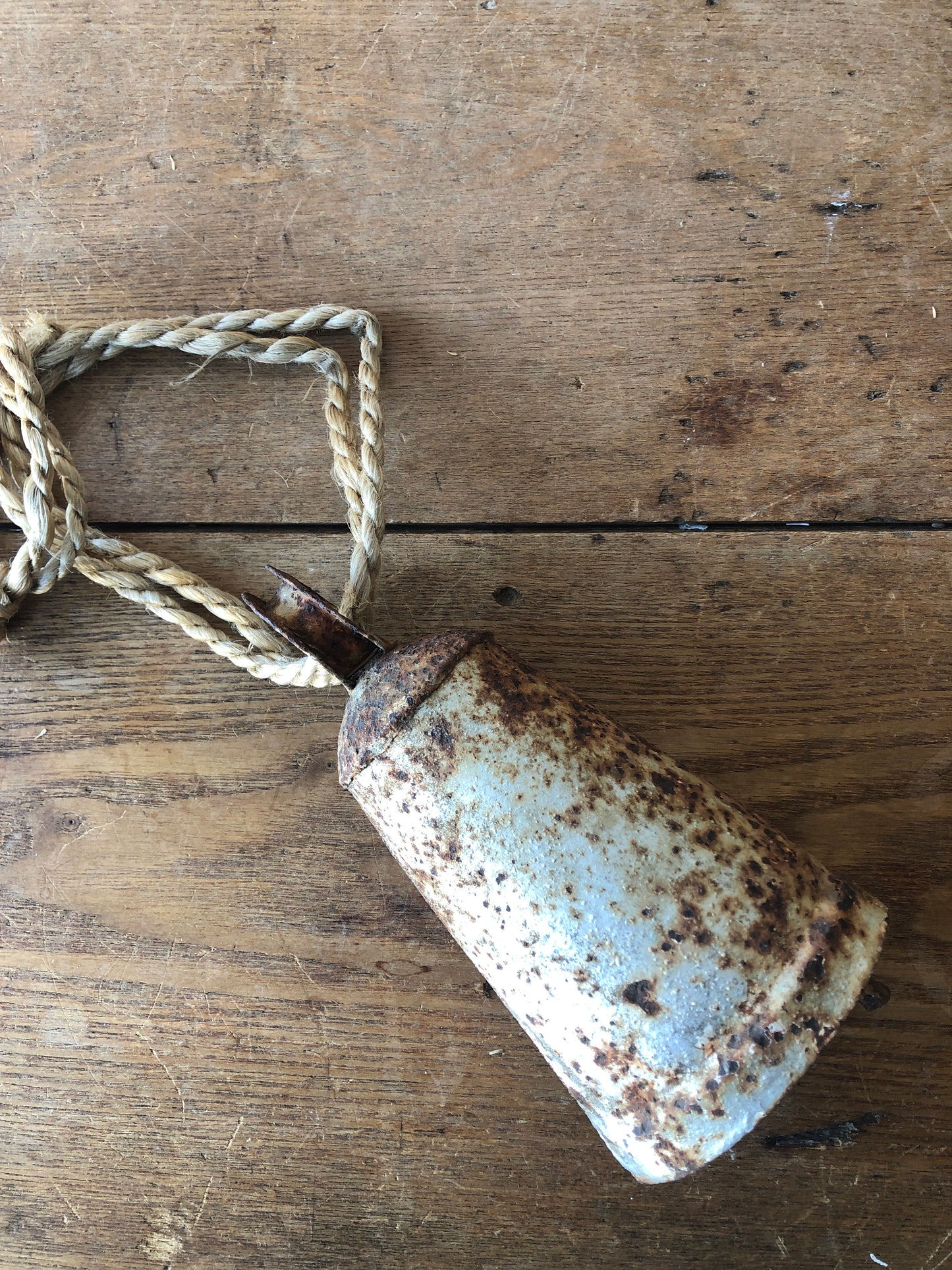 Large Vintage Metal Farm Bell