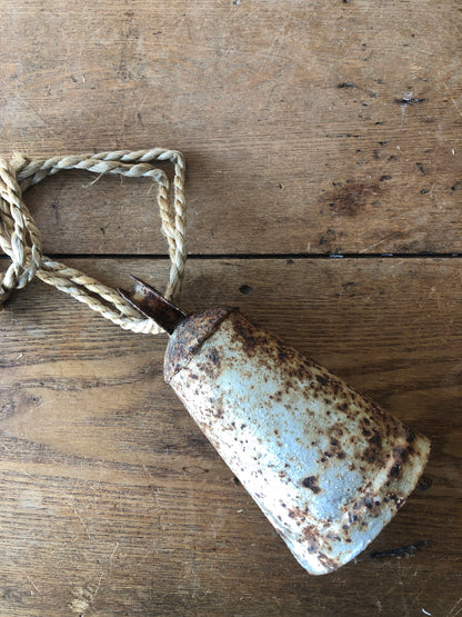 Large Vintage Metal Farm Bell