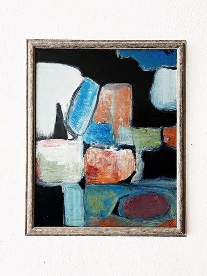 Original Framed Abstract Painting