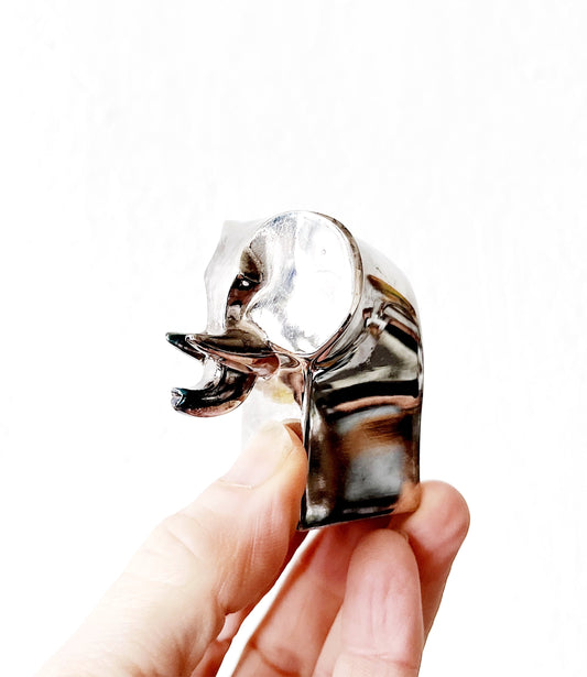 Vintage Dansk Modernist Siverplate Elephant