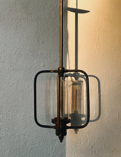 Machine Age Brass Pendant Lamp