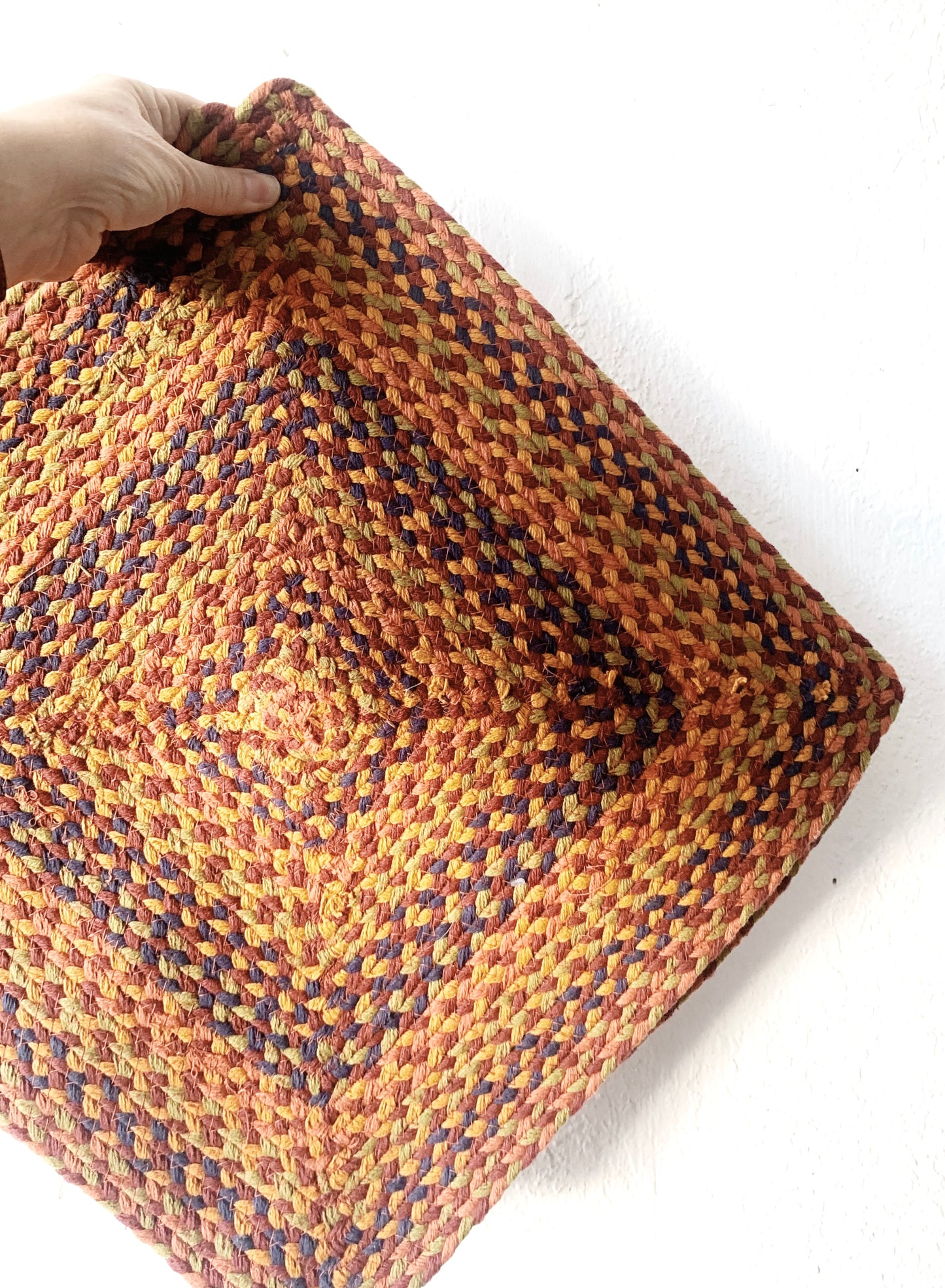 Vintage Woven Mats Set of Four