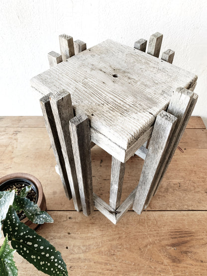 Vintage Wood Plant Stand