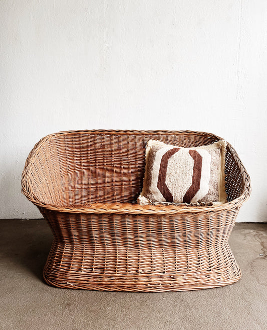 Vintage Woven Loveseat