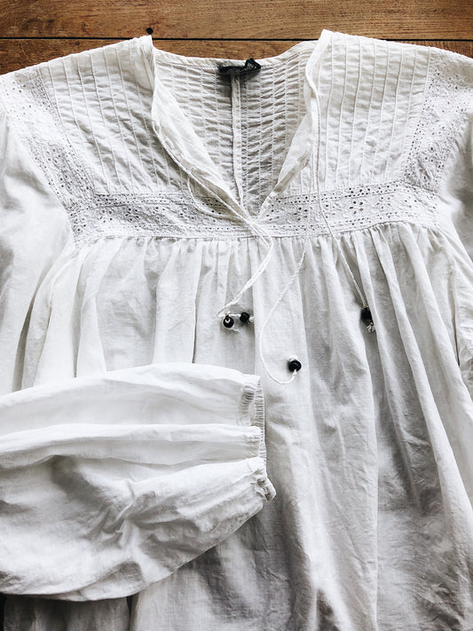 Vintage Indian Cotton Blouse
