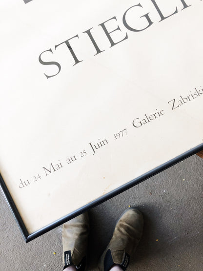 French Alfred Stieglitz Museum Poster
