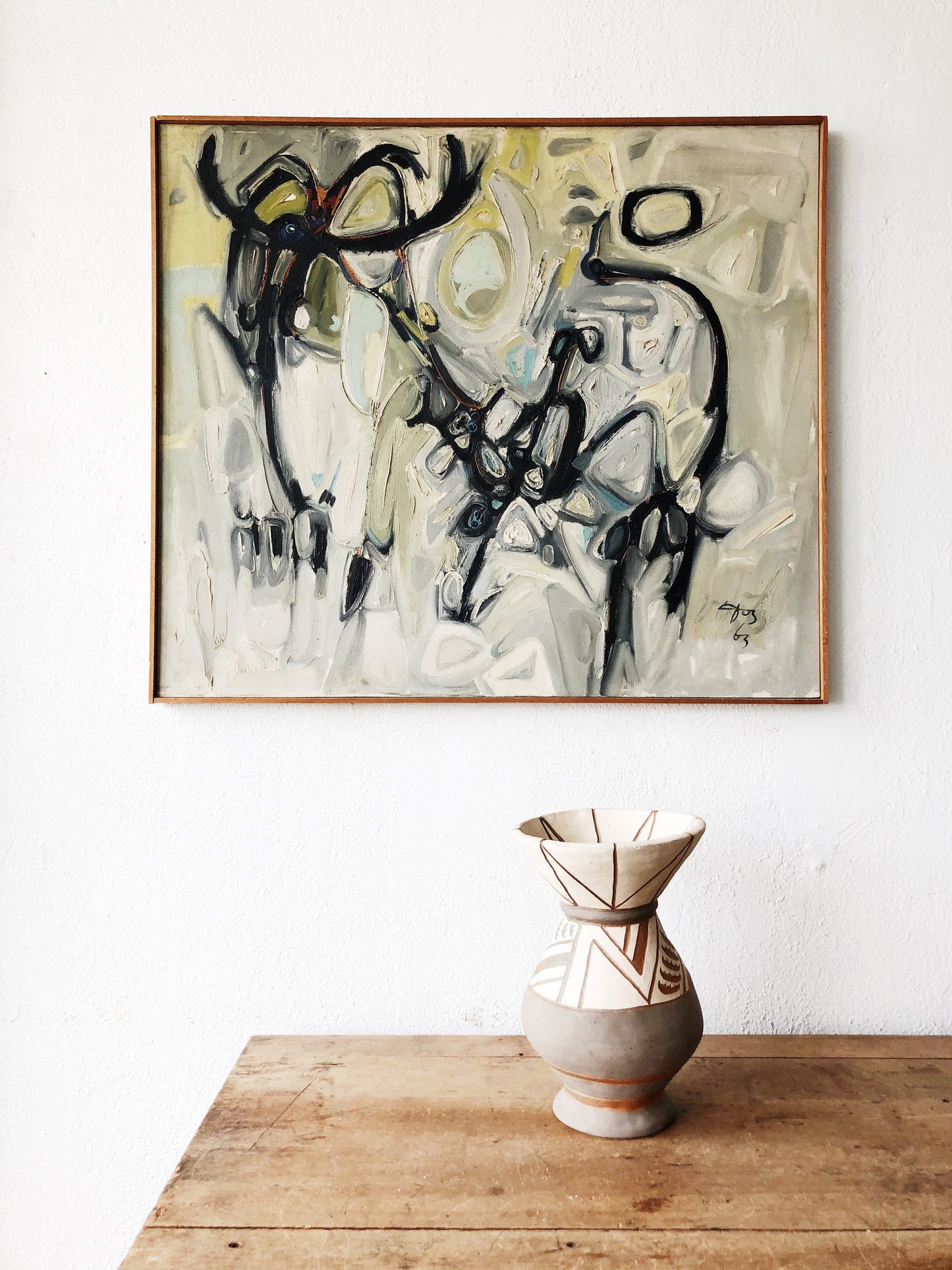 Handmade Graphic Vase