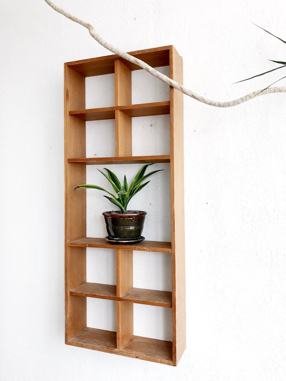 Vintage Handmade Wall Shelf