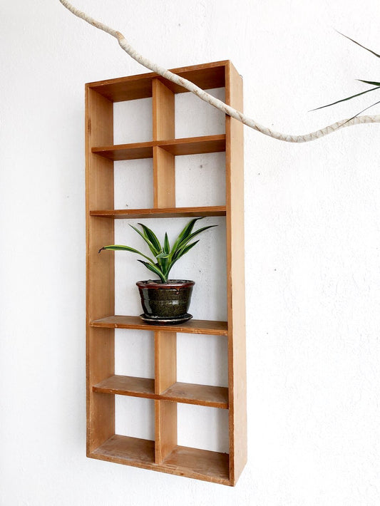 Vintage Handmade Wall Shelf