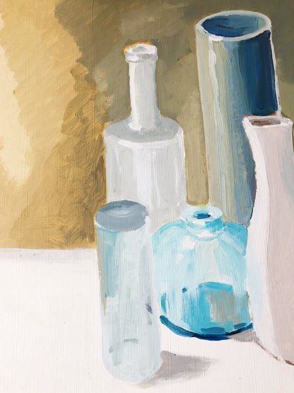 Beautiful Vintage Still Life Painting