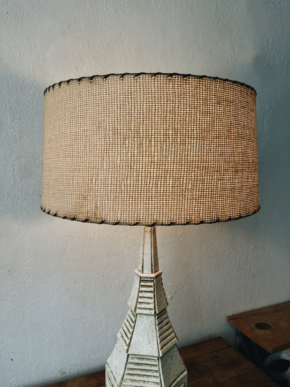 Mid Century Brutalist Style Lamp