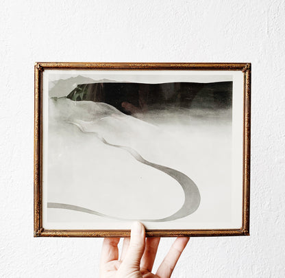 Vintage Framed Georgia O’Keeffe