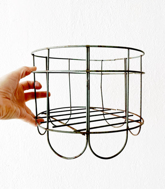 Vintage Wire Basket or Stand
