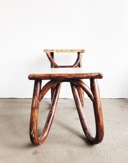 Vintage Bentwood Bamboo Table