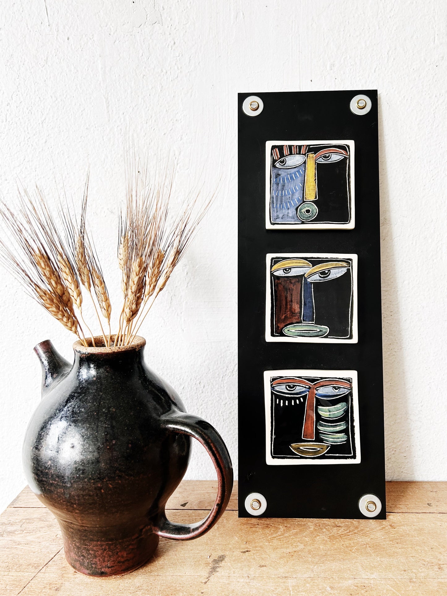 Contemporary Hand Painted Tile Art