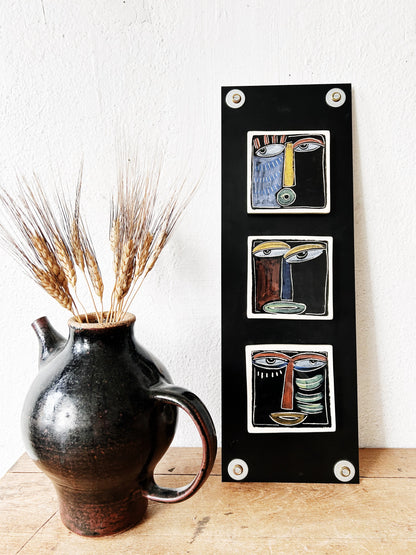 Contemporary Hand Painted Tile Art