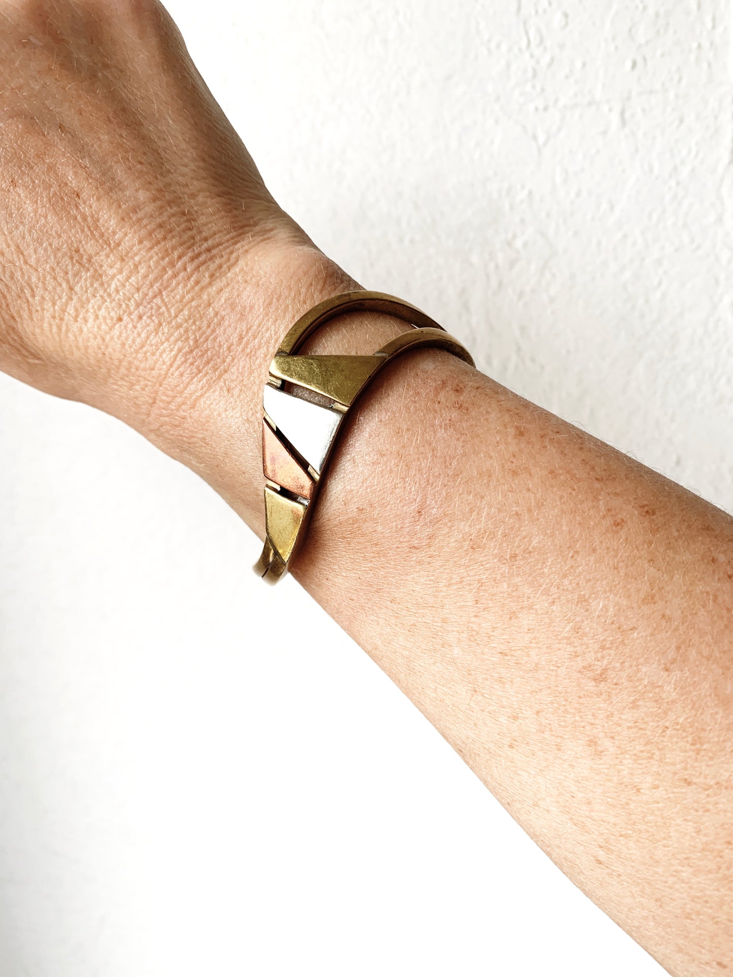 Vintage Mixed Metal Cuff