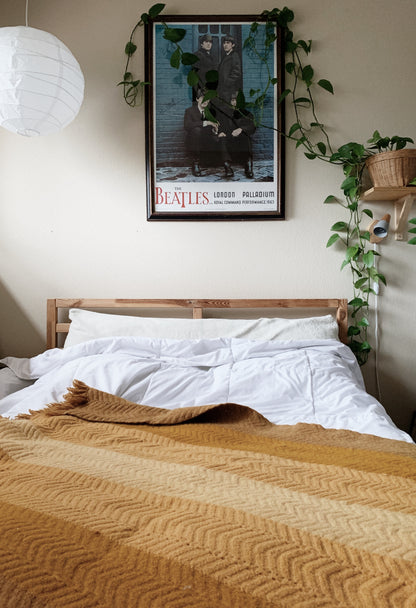 Vintage Wool Afghan