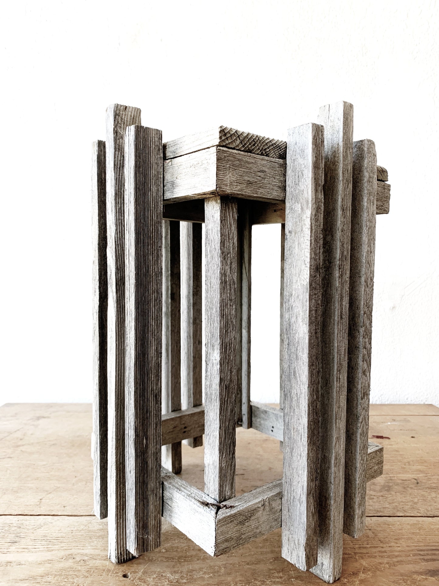 Vintage Wood Plant Stand