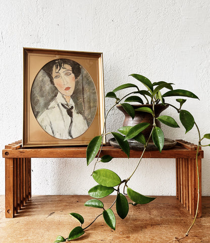 Vintage Framed Modigliani Print