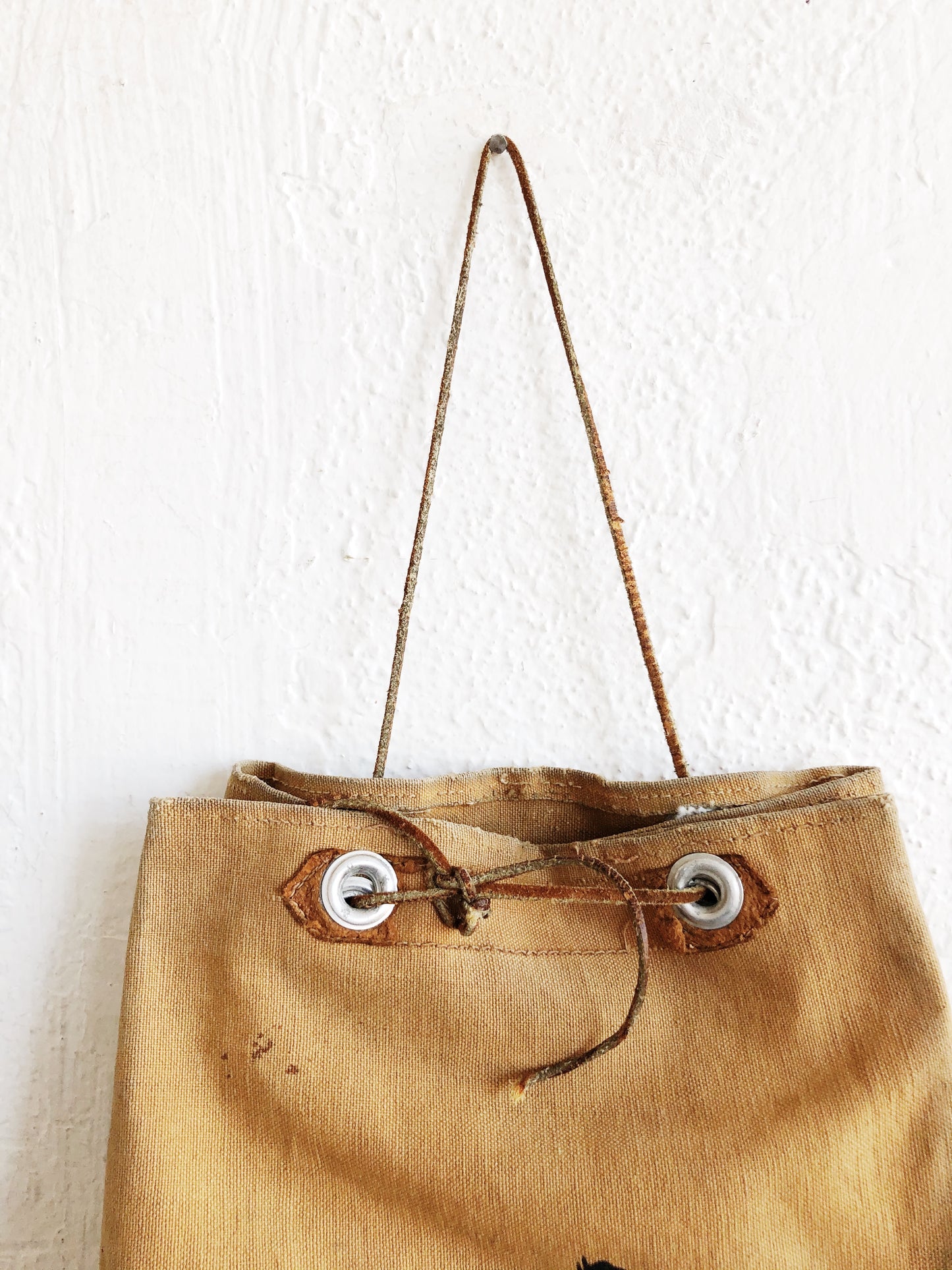 Vintage Japanese Canvas Bag
