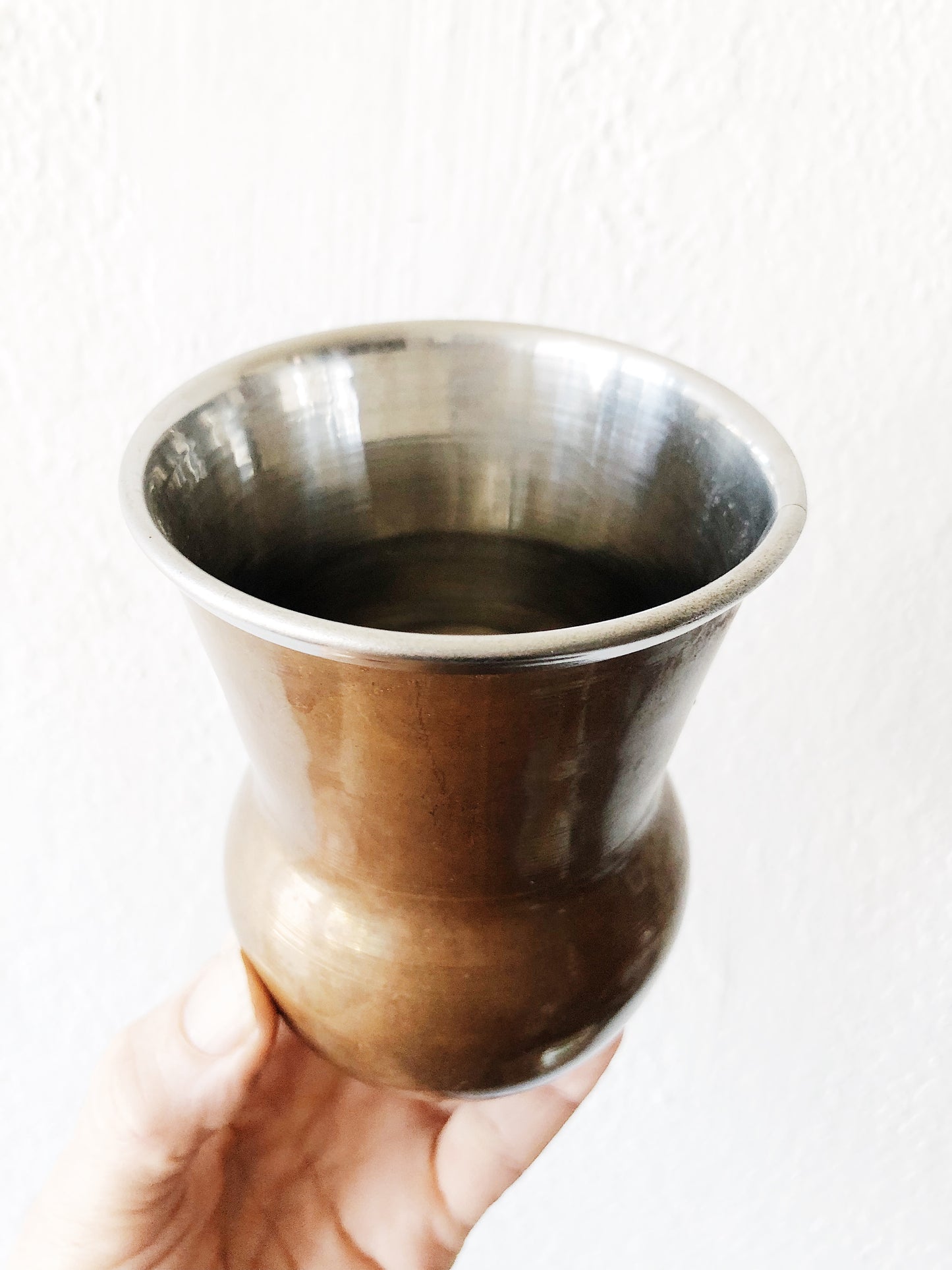 Copper Clad Water / Wine Glass