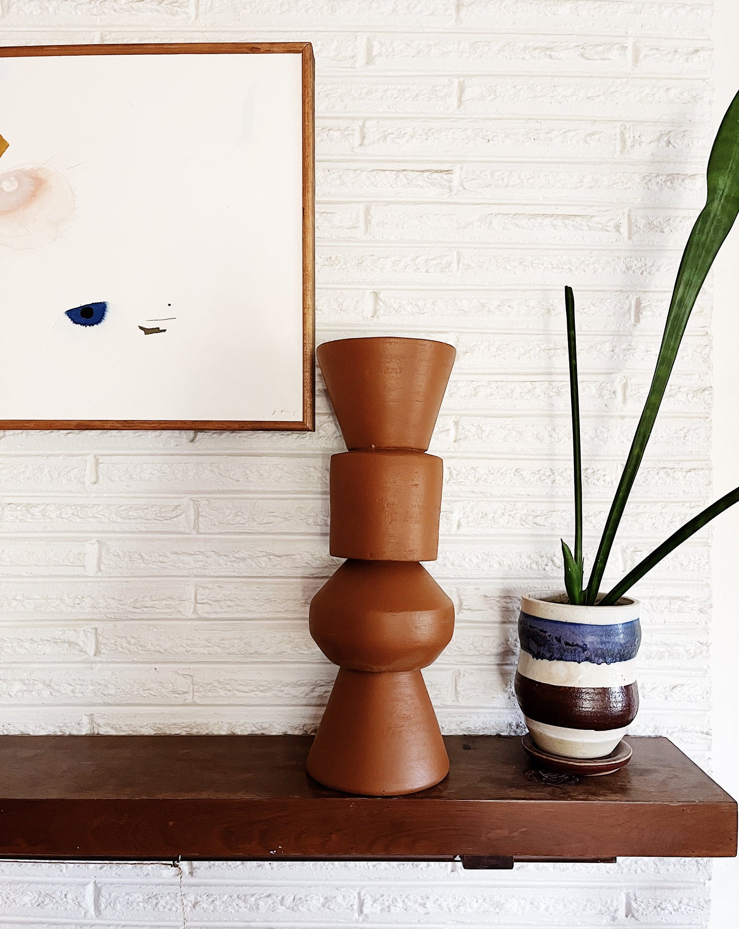 Bonnie and Neil Ceramic Vase