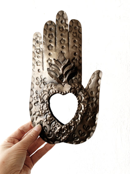 Pressed Tin Milagro Hanging