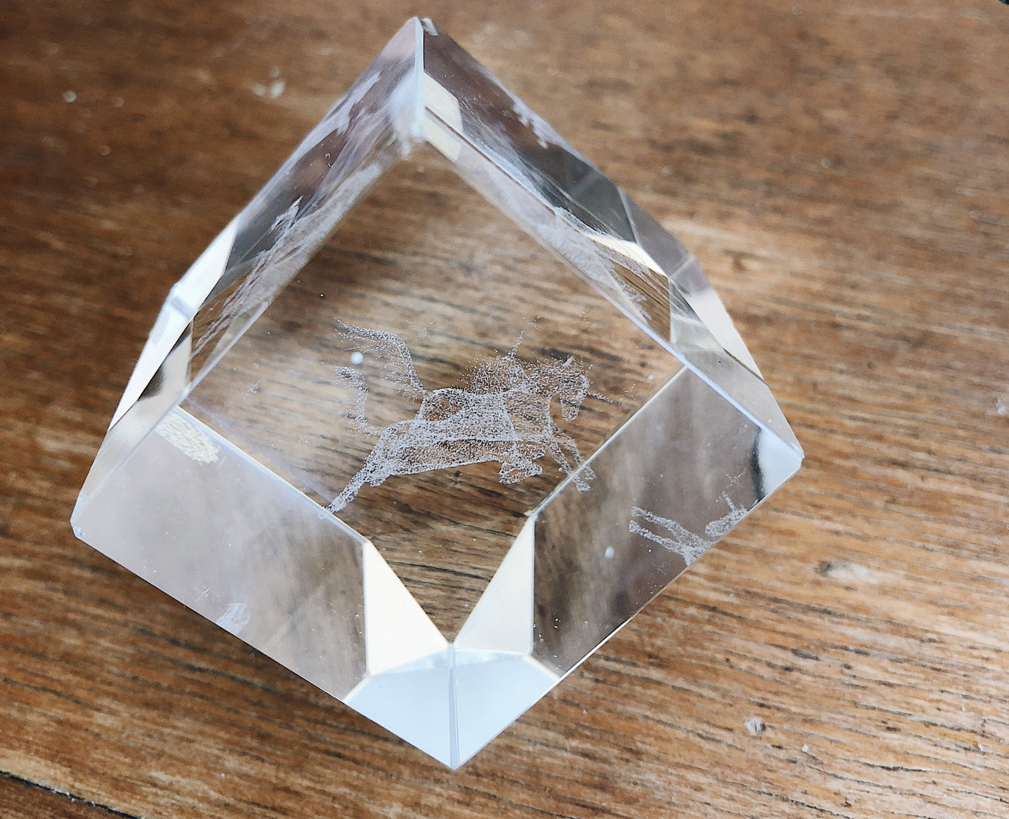 Magical Vintage Unicorn Crystal