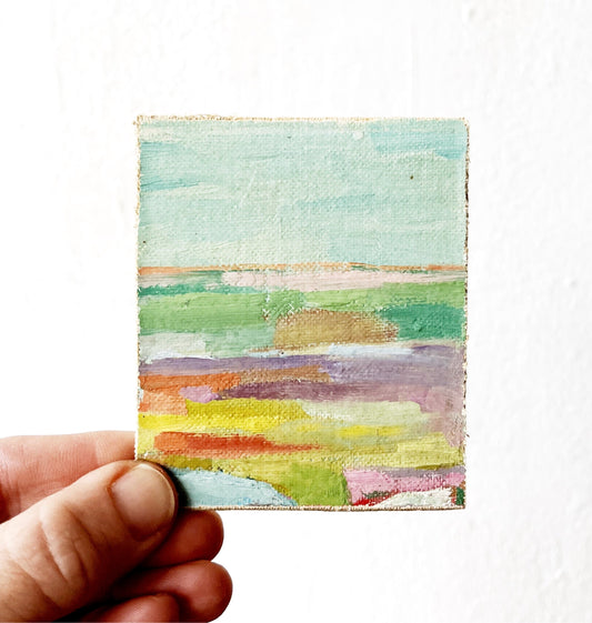 Abstract Landscape Mini Painting