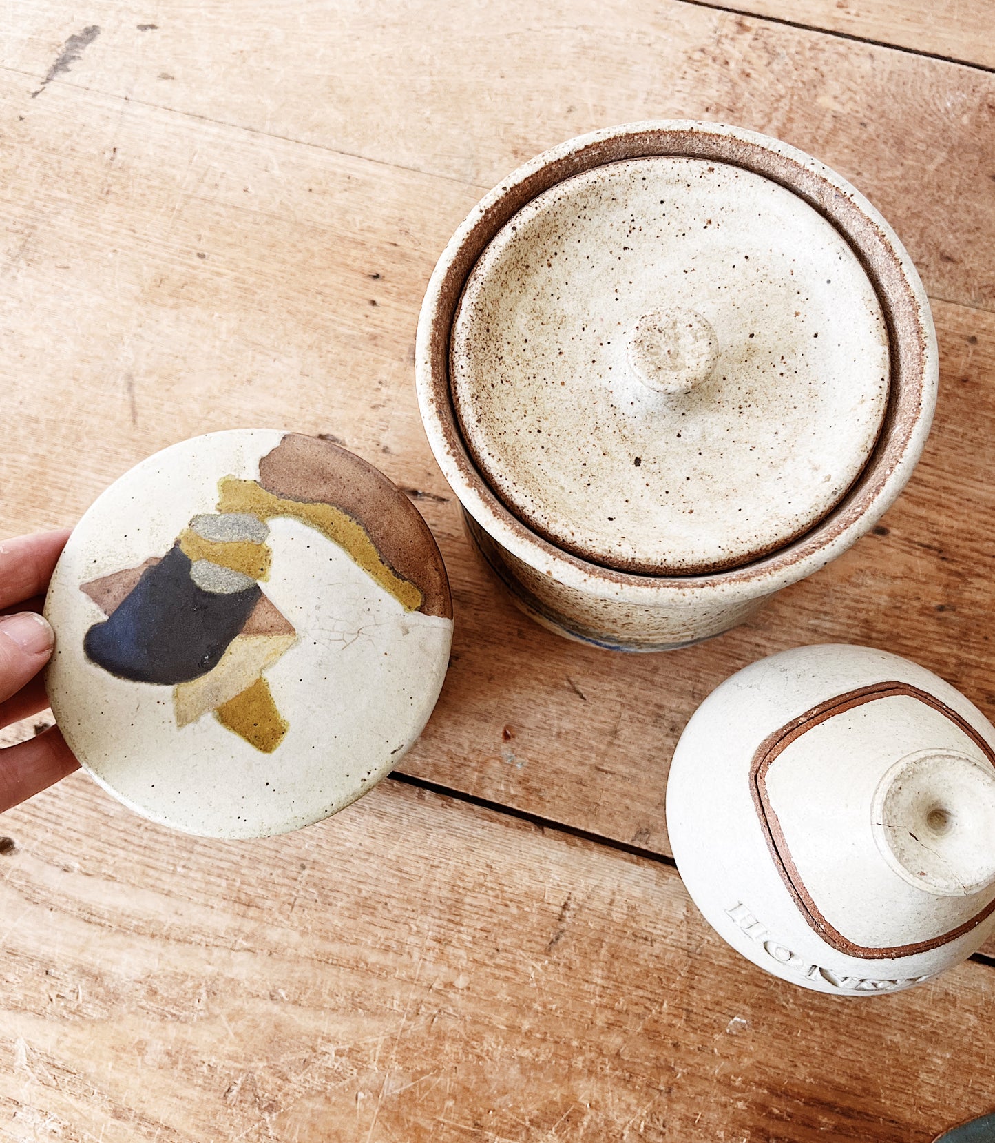 Handmade Vintage Ceramic Jar