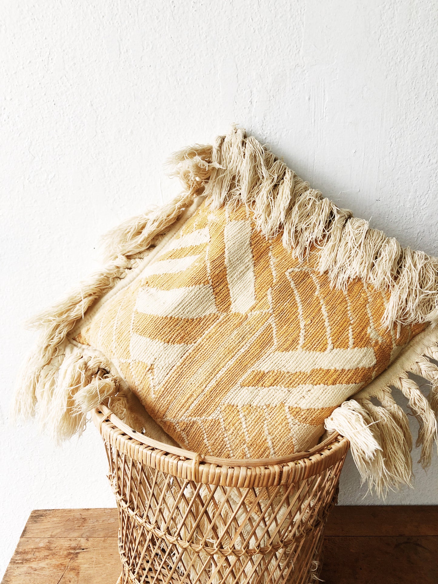 Vintage Indian Cotton Cushion