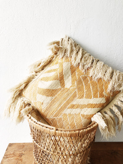 Vintage Indian Cotton Cushion