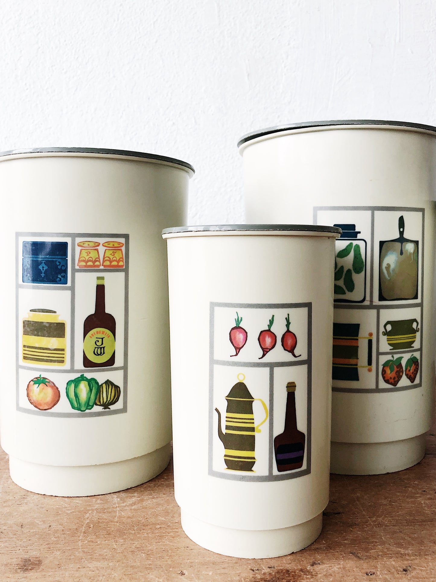 Vintage Nesting Canister Set