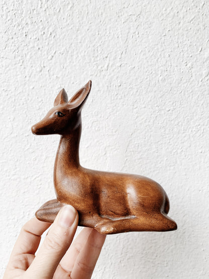 Vintage Ceramic Deer Pair