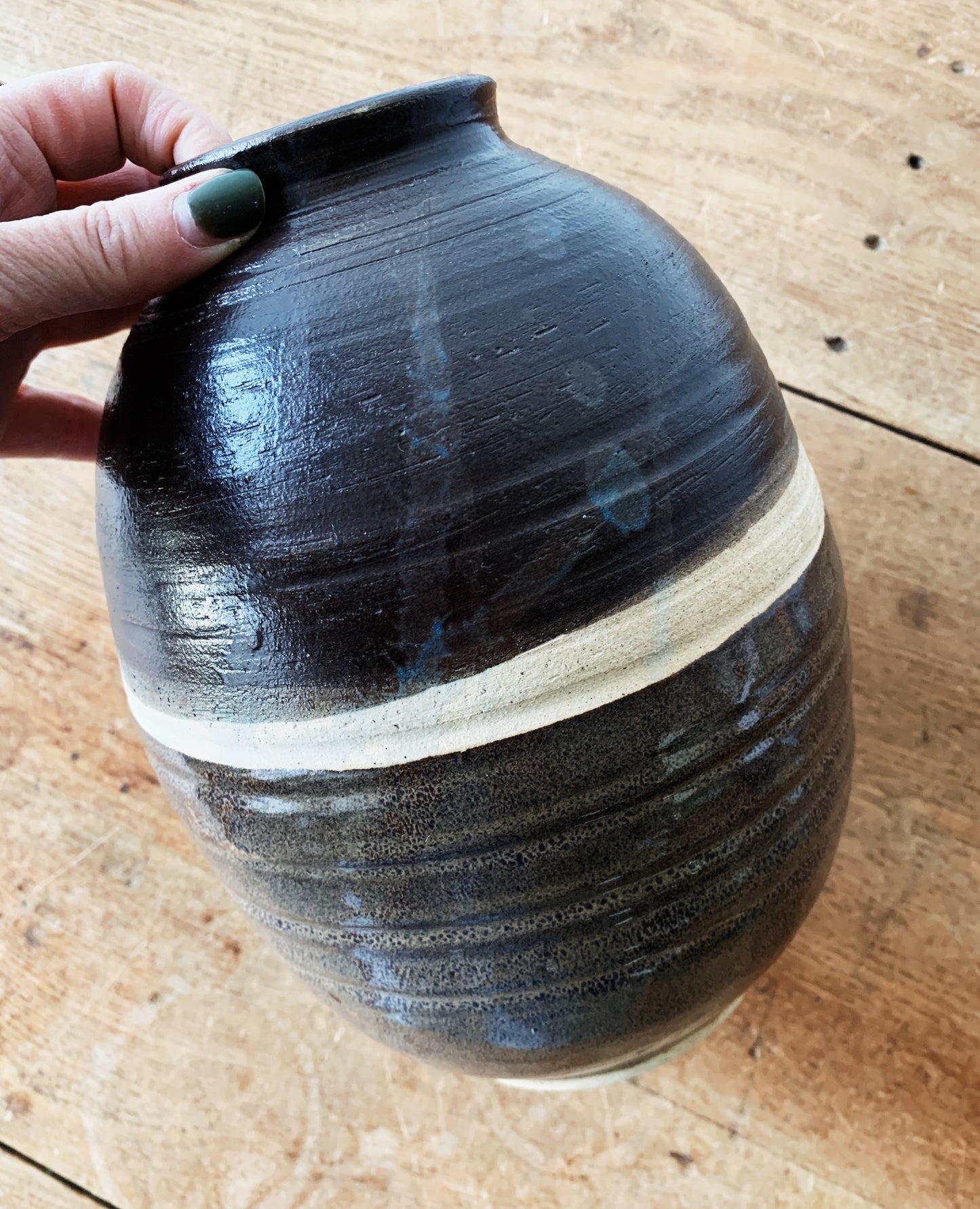 Vintage Handmade Pottery Vase