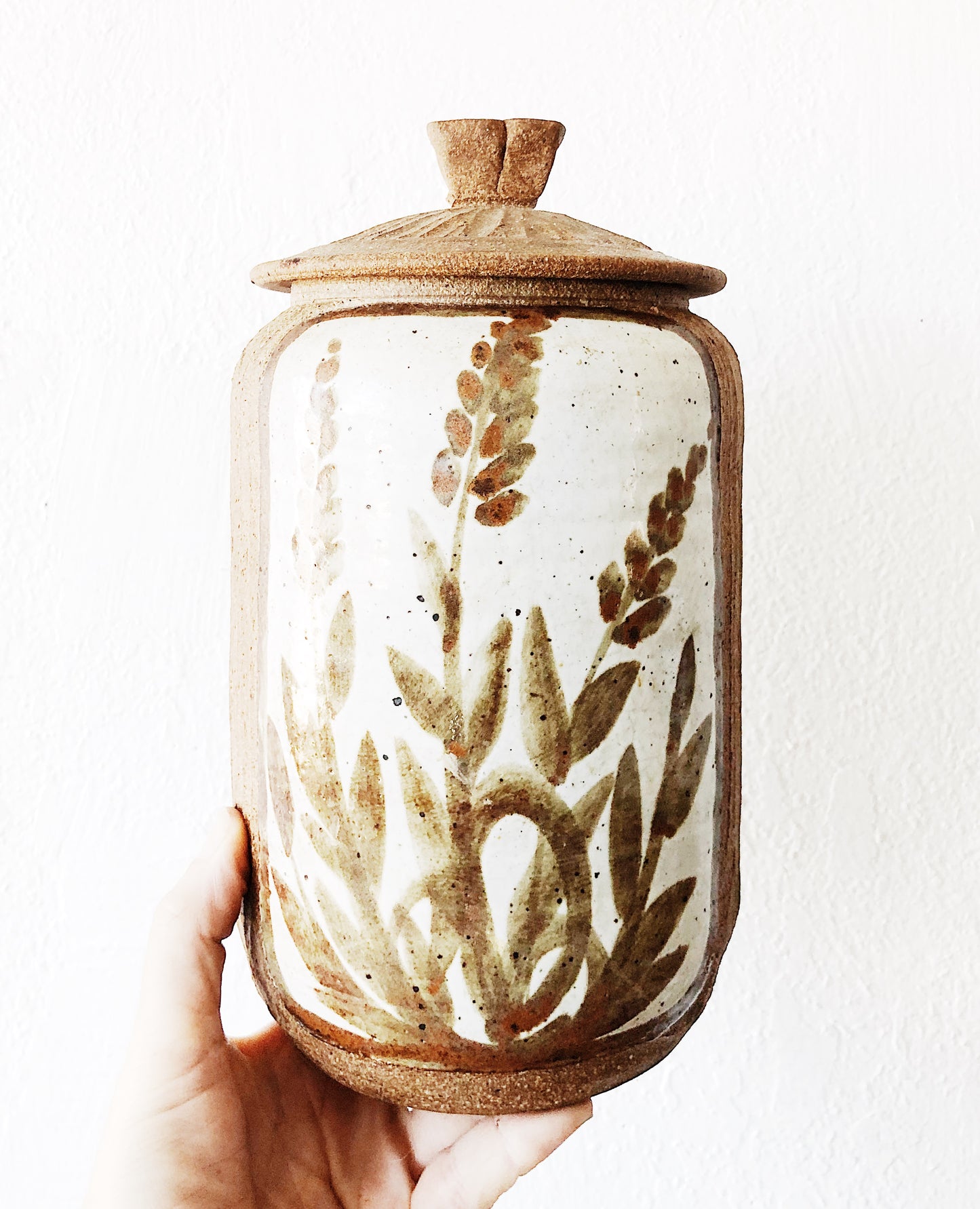 Handmade Pottery Canister