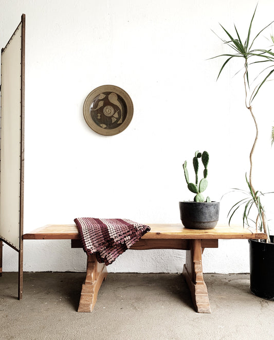 Hand Made Live Edge Bench or Coffee Table