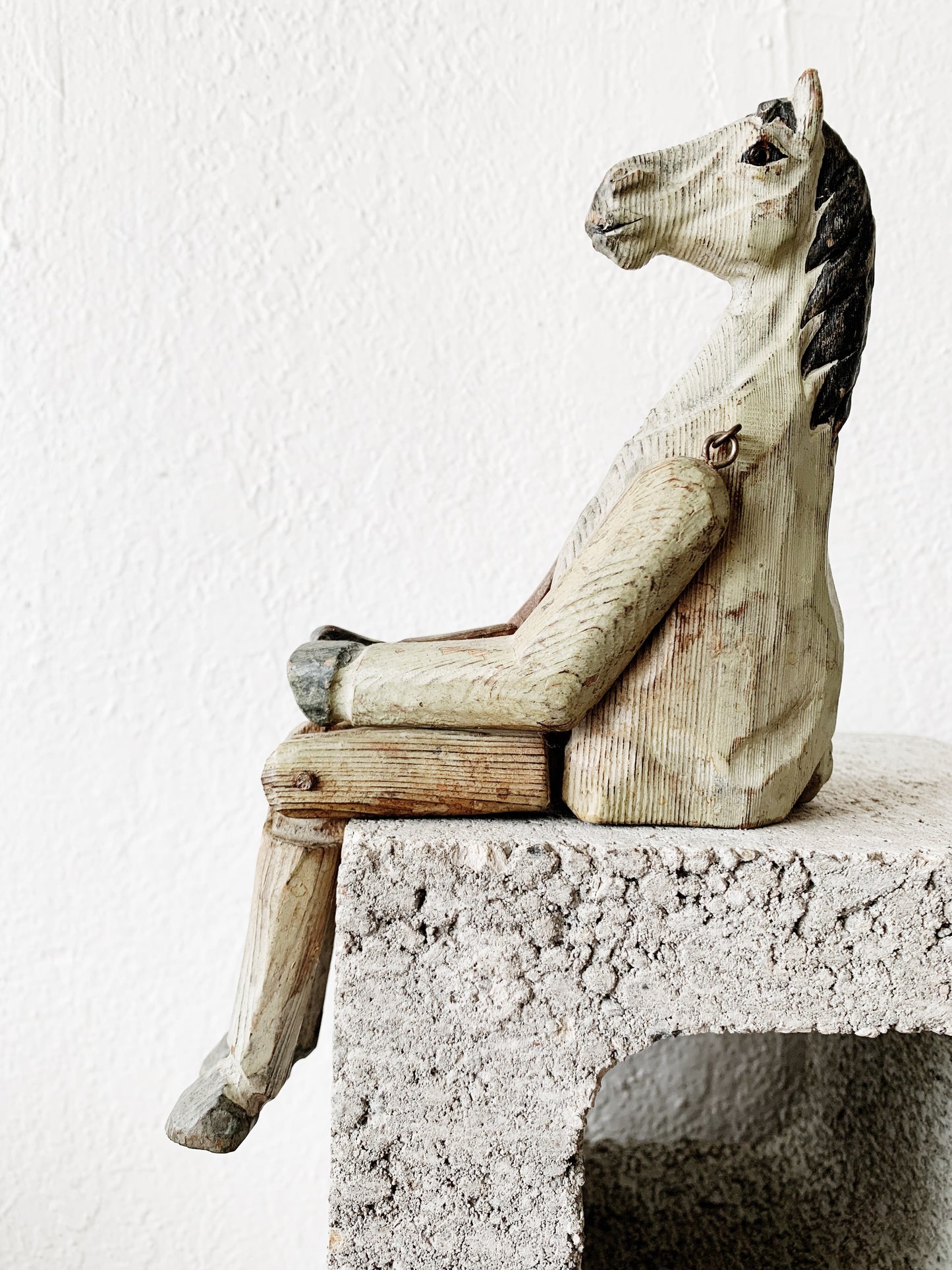 Vintage Wood Horse