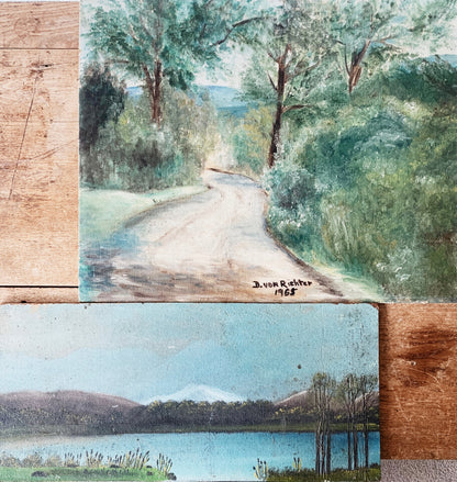 Vintage Landscape Painting
