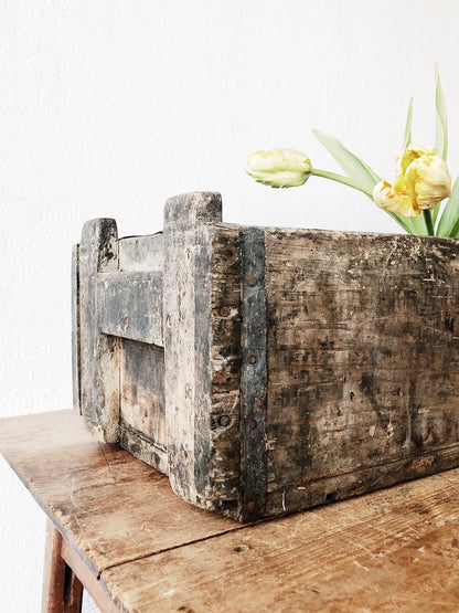 Industrial Wood Crate