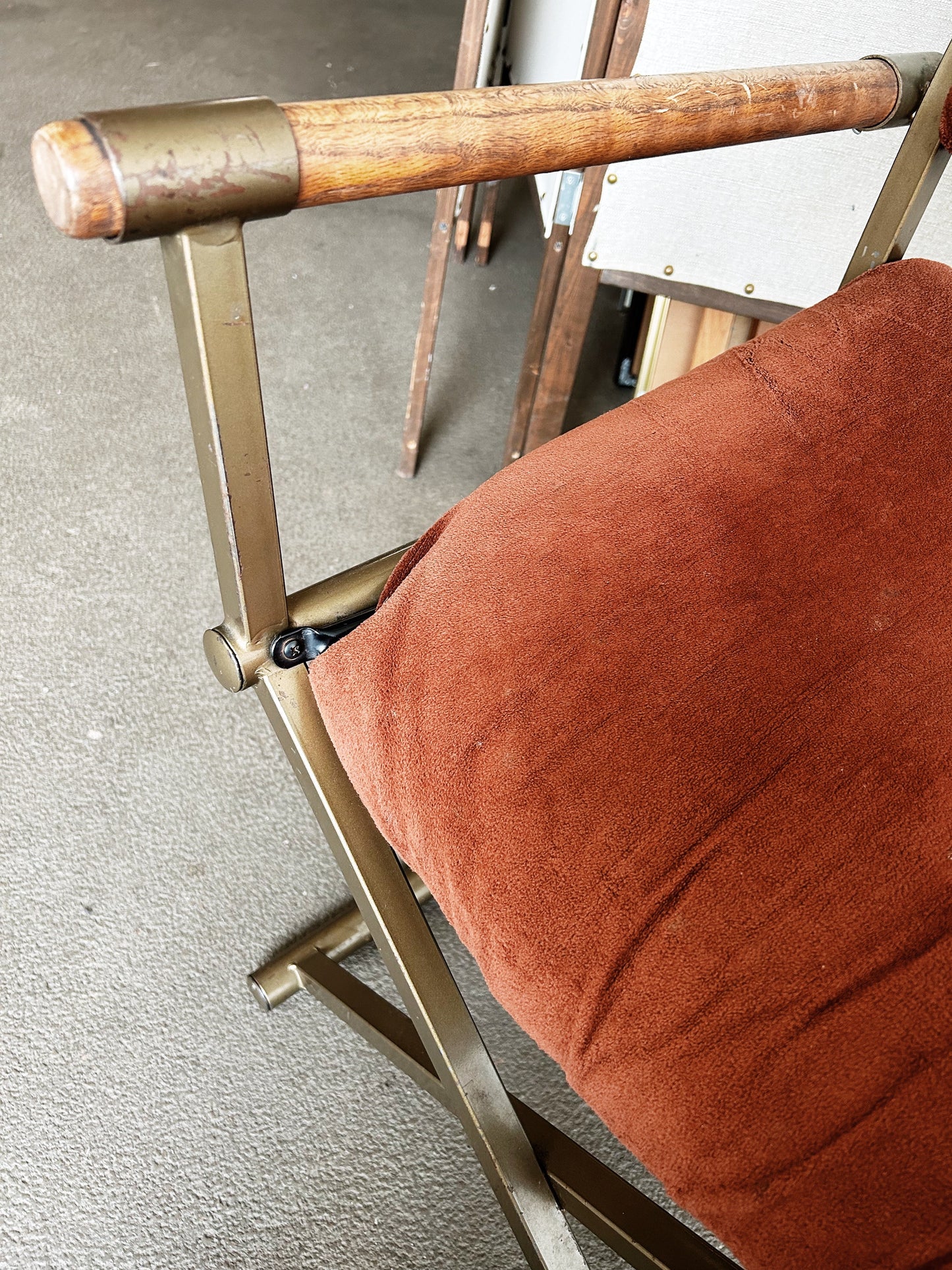 Mid Century Milo Baughman for Cal Style Directors Chair